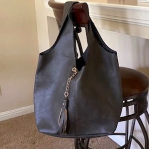 Soft Faux Leather Handbag